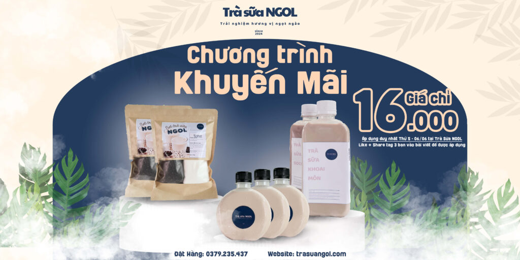 siêu sale 6/6 - Trà Sữa NGOL