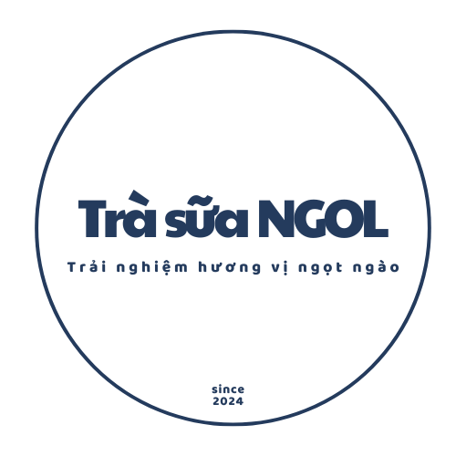 logo trà sữa ngol