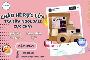 cách mà trà sữa ngol marketing